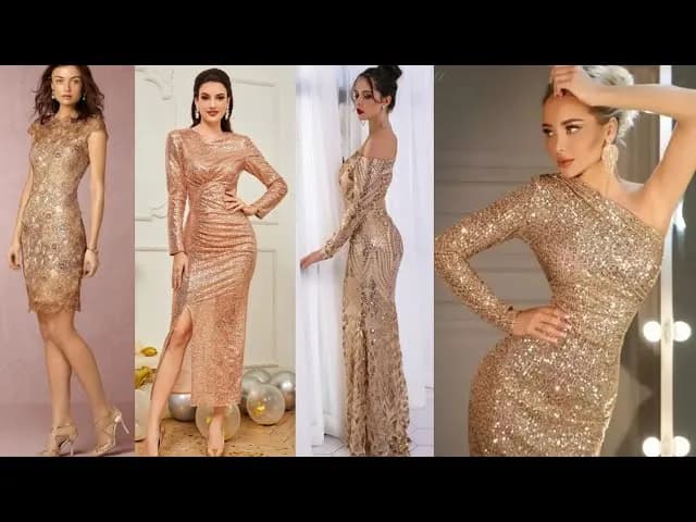 Con que combinar un vestido dorado para lucir espectacular en cualquier ocasión Con que combinar un vestido dorado para lucir espectacular en cualquier ocasión