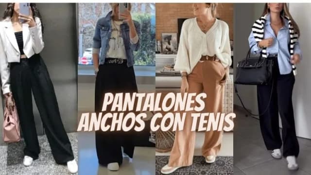 Qué zapatos usar con pantalones anchos para un look perfecto y estiloso Qué zapatos usar con pantalones anchos para un look perfecto y estiloso