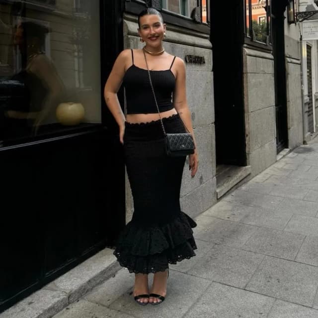 Las mejores faldas negras de Bershka que no puedes dejar pasar Las mejores faldas negras de Bershka que no puedes dejar pasar