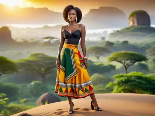 Faldas africanas: estilos únicos y su significado cultural profundo Faldas africanas: estilos únicos y su significado cultural profundo